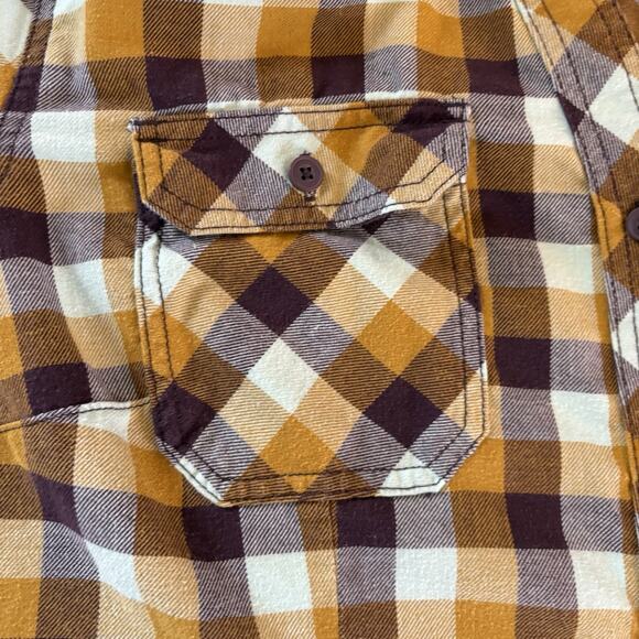 Duluth Trading Plaid Flannel Shirt Women’s Size 2X Long Sleeve Button Up Pocket - Picture 7 of 16